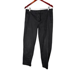 Norse projects black tapered pants sz S